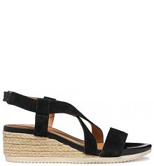 Espadryle Geox czarne damskie 