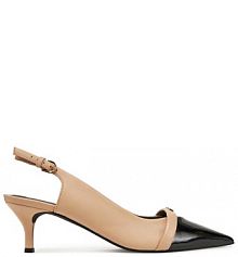 Sandały na szpilce Furla czarne 