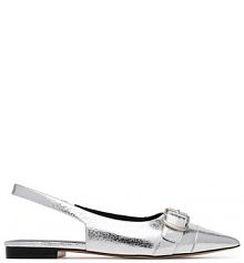 Sandały Badura srebrne damskie 