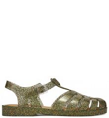 Sandały Melissa złote damskie 