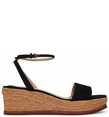 Espadryle LAUREN RALPH LAUREN czarne damskie 