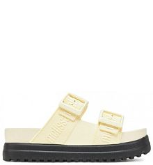 Klapki Melissa beżowe damskie 