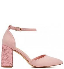 Czółenka DeeZee różowe 