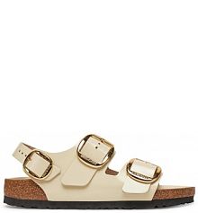 Sandały Birkenstock écru damskie 