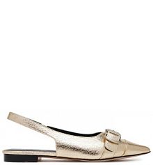 Sandały Badura złote damskie 