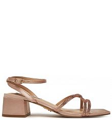 Sandały na słupku Steve Madden różowe 