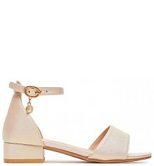 Sandały JENNY złote dziecięce 