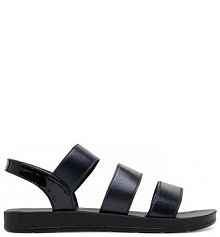 Sandały Nelli Blu czarne dziecięce 