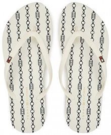 Japonki Tommy Hilfiger białe damskie 