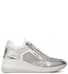 Sneakersy Tamaris srebrne damskie 