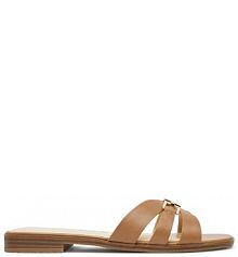 Klapki Guess brązowe damskie 