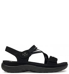 Sandały Rieker czarne damskie 