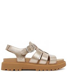 Sandały Timberland złote damskie 