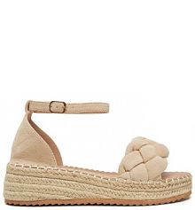 Espadryle DeeZee beżowe damskie 