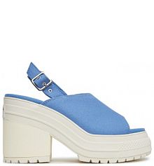 Sandały na słupku Converse niebieskie 