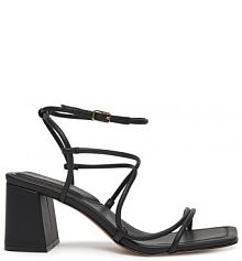 Sandały na słupku Aldo czarne 