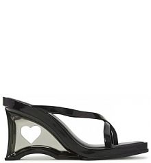 Japonki Melissa czarne damskie 