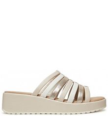 Klapki Caprice beżowe damskie 