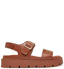Sandały Tommy Hilfiger brązowe dziecięce 