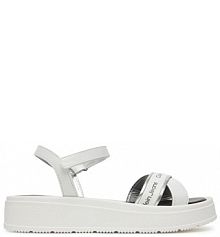 Sandały Calvin Klein Jeans białe dziecięce 