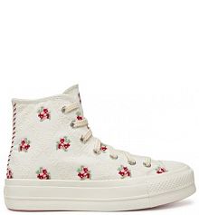 Trampki wysokie Converse białe damskie