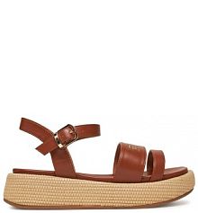 Espadryle Tommy Hilfiger brązowe damskie 