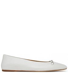 Baleriny MICHAEL Michael Kors białe damskie 
