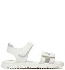Sandały Calvin Klein Jeans białe dziecięce 
