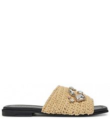 Klapki Inuikii beżowe damskie 