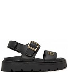 Sandały Tommy Hilfiger czarne dziecięce 