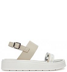 Sandały Calvin Klein Jeans beżowe dziecięce 