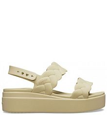 Sandały Crocs beżowe damskie 