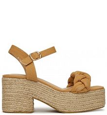 Espadryle DeeZee beżowe damskie 