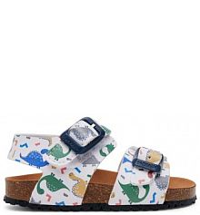 Sandały Garvalin białe dziecięce 