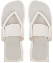 Japonki Calvin Klein Jeans beżowe damskie 