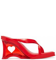 Japonki Melissa czerwone damskie 