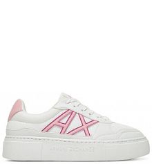 Sneakersy Armani Exchange białe damskie 