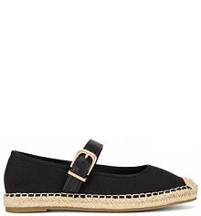 Espadryle JENNY czarne damskie 