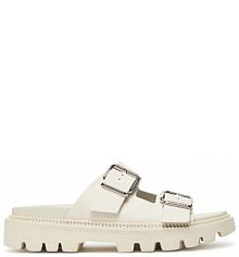 Klapki Tommy Jeans białe damskie 