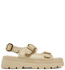 Sandały DeeZee écru damskie 