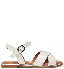 Sandały Calvin Klein Jeans białe dziecięce 