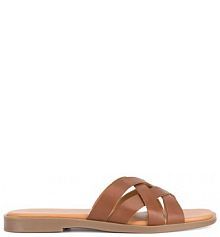 Klapki Lasocki brązowe damskie 