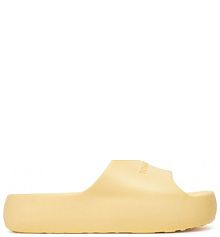 Klapki Tommy Jeans żółte damskie 