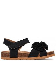 Sandały Nelli Blu czarne dziecięce 