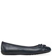 Baleriny Caprice granatowe damskie 