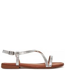 Sandały s.Oliver srebrne damskie 