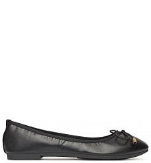 Baleriny DeeZee czarne damskie 