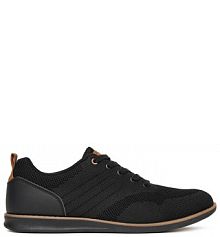 Półbuty Lanetti czarne męskie 