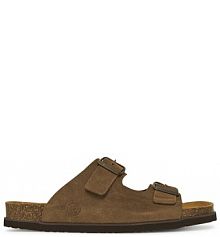 Klapki Dr. Brinkmann brązowe męskie 