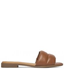 Klapki Lasocki brązowe damskie 